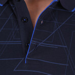 Gidich Polo Shirt // Dark Blue (Medium)