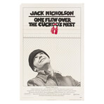 One Flew Over the Cuckoo's Nest 1975 U.S. One Sheet Poster