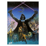The Empire Strikes Back 1980 U.S. Poster // V3