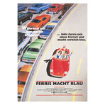 Ferris Bueller's Day Off 1986 German A1 Poster
