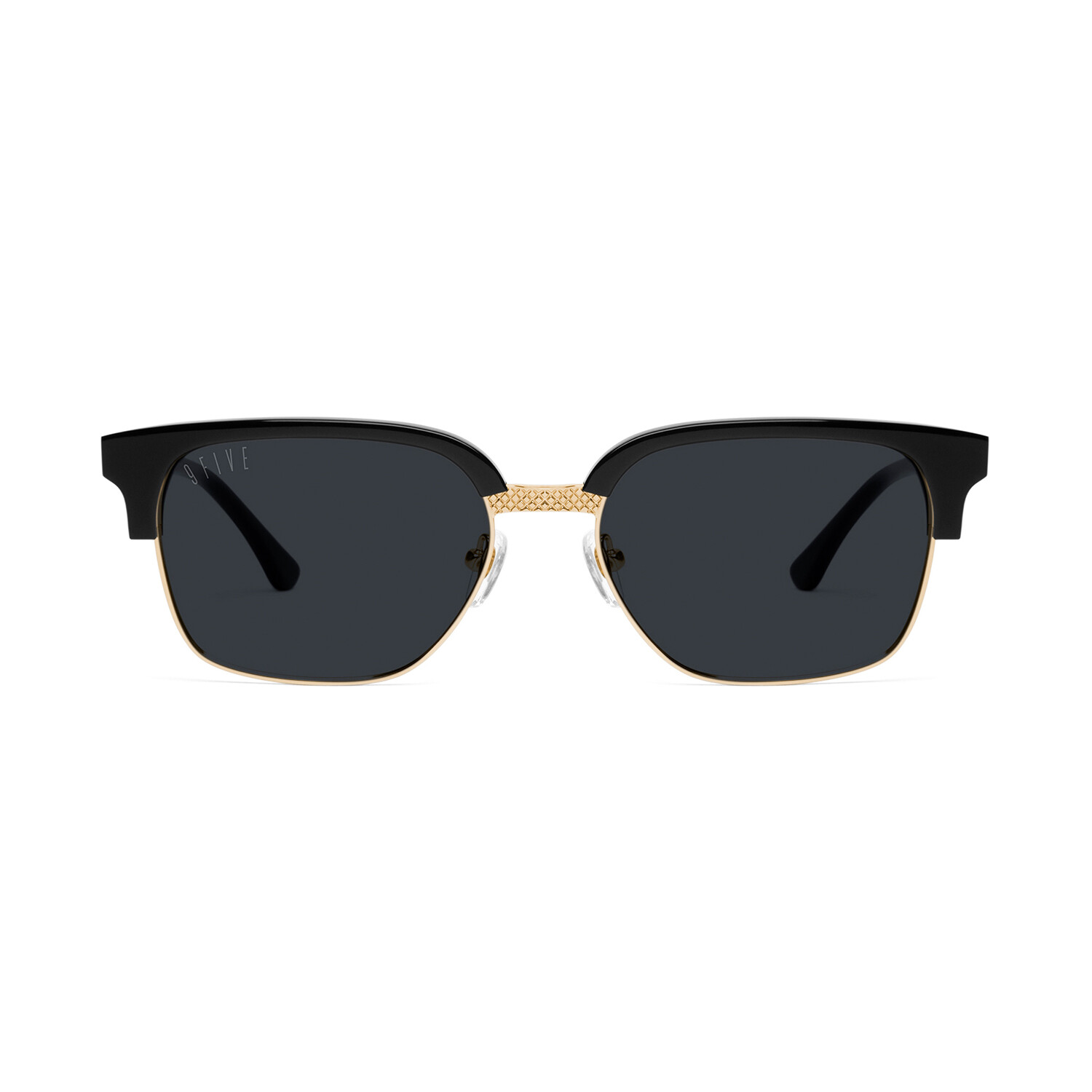 Unisex Estate Sunglasses Black Gold 9five Sunglasses Touch Of 