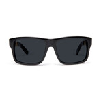 Unisex Caps LX Sunglasses // Black + Gold
