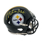 JuJu Smith- Schuster // Signed Mini Helmet // Pittsburgh Steelers