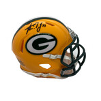 Aaron Jones // Signed Mini Helmet // Green Bay Packers