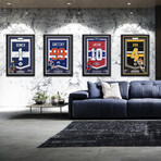 Wayne Gretzky // Framed Arena Banner Limited Edition of 199 // Facsimile Signature