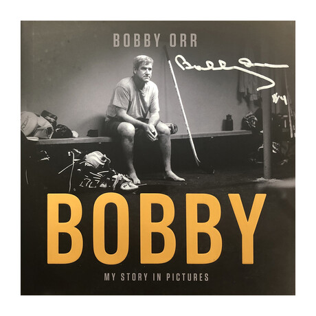 Bobby Orr // Autographed Book // Bobby: My Story In Pictures
