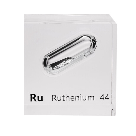 Lucite Cube // Ruthenium