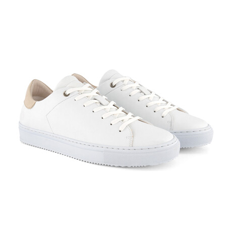 Pretzinger Vegan Sneaker // White (Men's Euro Size 40)