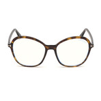 Women's Blue Light Block Optical Cat Eye Frame // Dark Havana