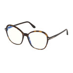 Women's Blue Light Block Optical Cat Eye Frame // Dark Havana