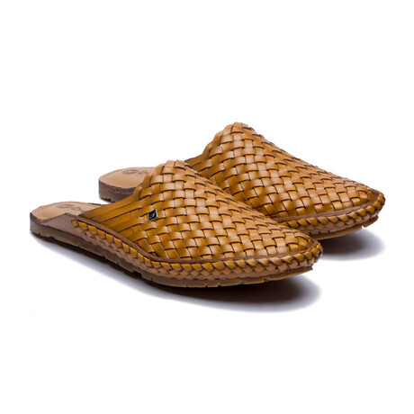 Daily Style Leather Sandals // Natural (US: 7)