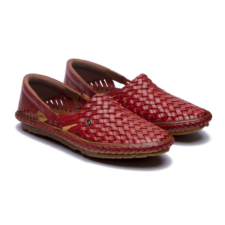 Holas Leather Sandals // Red (US: 11)