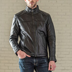 Robbie Leather Jacket // Black (XS)