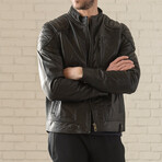 Biker 2.0 Leather Jacket // Black (XS)
