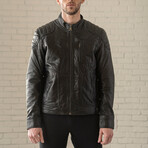 Biker 2.0 Leather Jacket // Black (XS)