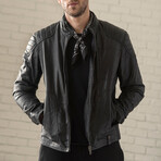 Biker 2.0 Leather Jacket // Black (XS)