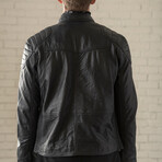 Biker 2.0 Leather Jacket // Black (XS)