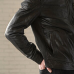 Biker 2.0 Leather Jacket // Black (XS)