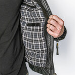 Racer Leather Jacket // Black (XS)