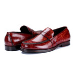 Penny Loafers // Reddish Brown (US: 12)
