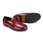 Penny Loafers // Reddish Brown (US: 9)