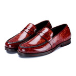 Penny Loafers // Reddish Brown (US: 14)