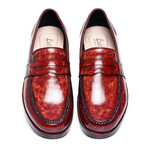 Penny Loafers // Reddish Brown (US: 8)