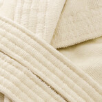 Shawl Bathrobe // Vanilla (S/M)