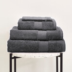 Fast Drying Towel Set // 16 Pieces (Dark Gray)