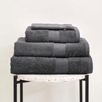 Fast Drying Towel Set // 6 Pieces (Dark Gray)