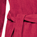 Hooded Bathrobe // Burgundy (S/M)