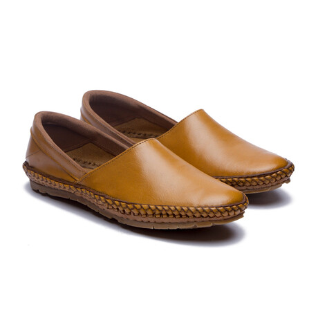Tycoon Leather Sandals // Natural (US: 7)