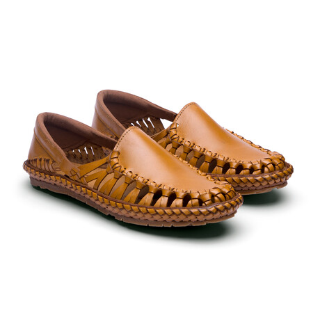 Titan Leather Sandals // Natural (US: 7)