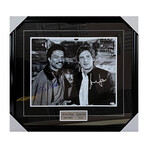 Billy Dee Williams + Harrison Ford // Framed + Autographed Photo