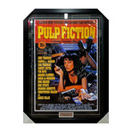Pulp Fiction // John Travolta // Framed Autographed Movie Poster
