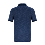 Luke Short Sleeve Polo Shirt // Navy (3XL)