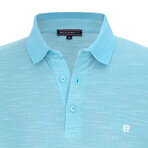 Chad Short Sleeve Polo Shirt // Turquoise (2XL)