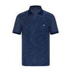 Luke Short Sleeve Polo Shirt // Navy (L)