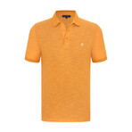 Cameron Short Sleeve Polo Shirt // Yellow (XL)