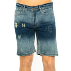 Myles Denim Shorts // Navy (L)