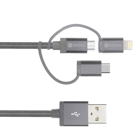 3-in-1 Charge and Sync Cable (1 Meter)