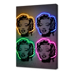 Marilyn Pop (8"W x 12"H x 1.5"D)
