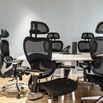 Nouhaus Ergo3D Ergonomic Office Chair // Black Coffee