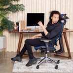 Nouhaus Ergo3D Ergonomic Office Chair // Brilliant Blue