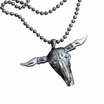 Bison Necklace // White (S)