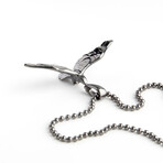 Eagle Collection Necklace // Gray (XL)