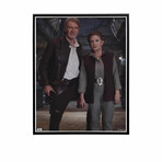 Hans Solo & General Leia // Star Wars Matted 11x14 Photo (Unframed)