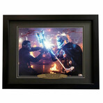 Gwendoline Christie, John Boyega // Dual Autographed Star Wars Photo // Framed