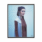 Princess Leia Side Portrait // Star Wars Matted 11x14 Photo (Unframed)