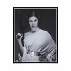 Princess Leia Black & White // Star Wars Matted 11x14 Photo (Unframed)